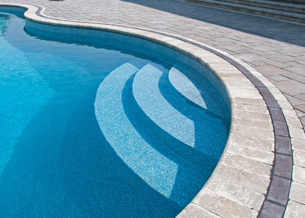 under liner pool steps